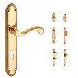 Bronces Coba, manufacturing of bronze door handles with rosette, classic door handles, classic door knobs, pull handles, door handle manufacturer in Spain